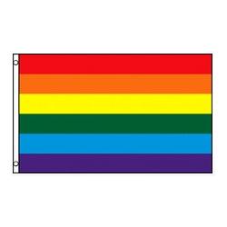 Rainbow  Pride Garden Appl Flag