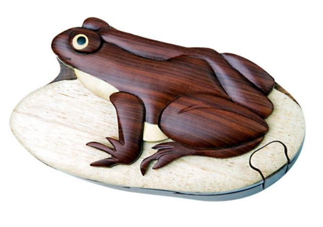 Puzzle Box-Frog