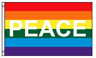 Rainbow Peace Flag
