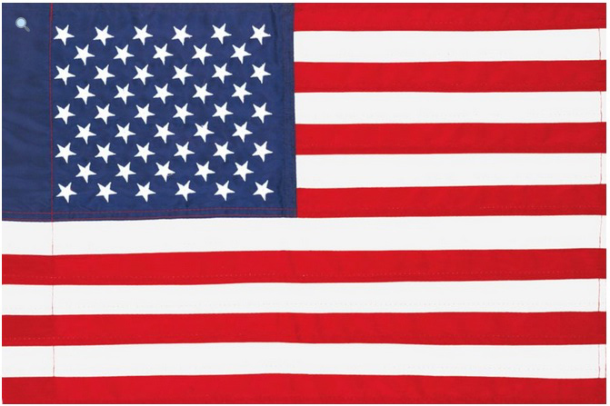 American Applique Large Flag