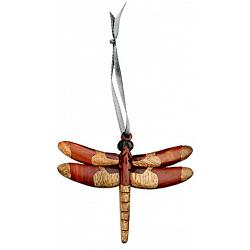 Double Side Wood Intarsia Ornament - Dragonfly