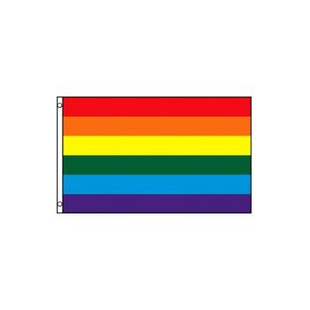 Rainbow  Pride Garden Appl Flag